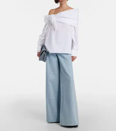 Max Mara Curvone cotton blouse | Thumbnail 2 Max Mara Curvone cotton blouse | Thumbnail 2