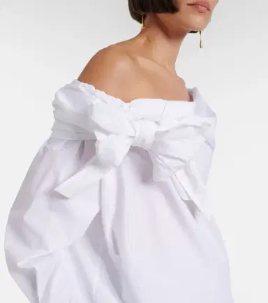 Max Mara Curvone cotton blouse | Thumbnail 4 Max Mara Curvone cotton blouse | Thumbnail 4