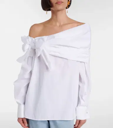 Max Mara Curvone cotton blouse | Thumbnail 6 Max Mara Curvone cotton blouse | Thumbnail 6