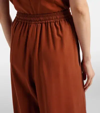 Max Mara Cotton wide-leg pants | Thumbnail 4 Max Mara Cotton wide-leg pants | Thumbnail 4