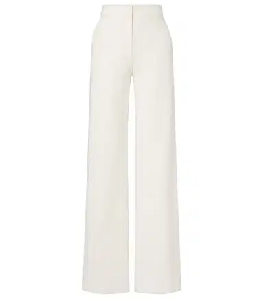 Max Mara Dentice cotton-blend wide-leg pants | Thumbnail 1 Max Mara Dentice cotton-blend wide-leg pants | Thumbnail 1