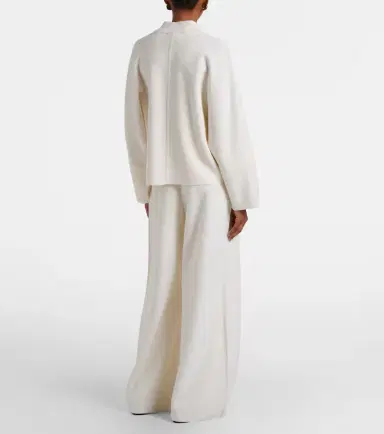 Max Mara Bora virgin wool wide-leg pants | Thumbnail 5 Max Mara Bora virgin wool wide-leg pants | Thumbnail 5