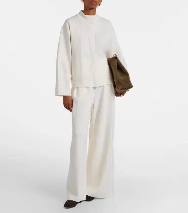 Max Mara Bora virgin wool wide-leg pants | Thumbnail 6 Max Mara Bora virgin wool wide-leg pants | Thumbnail 6