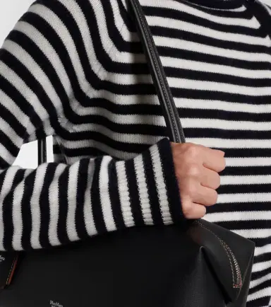 Max Mara Paniere striped cashmere turtleneck top | Thumbnail 3 Max Mara Paniere striped cashmere turtleneck top | Thumbnail 3