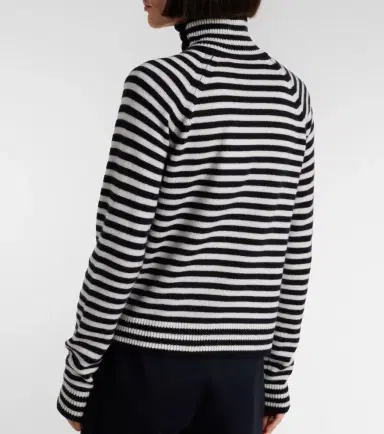 Max Mara Paniere striped cashmere turtleneck top | Thumbnail 6 Max Mara Paniere striped cashmere turtleneck top | Thumbnail 6