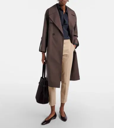 Max Mara Pegno jersey cropped slim pants | Thumbnail 5 Max Mara Pegno jersey cropped slim pants | Thumbnail 5