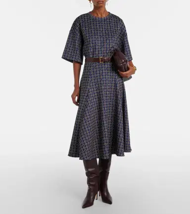 Max Mara Benda printed jersey midi skirt | Thumbnail 6 Max Mara Benda printed jersey midi skirt | Thumbnail 6