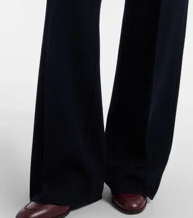 Max Mara Attinia virgin wool piqué wide-leg pants | Thumbnail 5 Max Mara Attinia virgin wool piqué wide-leg pants | Thumbnail 5