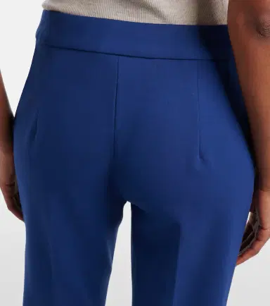 Max Mara Pegno jersey cropped slim pants | Thumbnail 6 Max Mara Pegno jersey cropped slim pants | Thumbnail 6