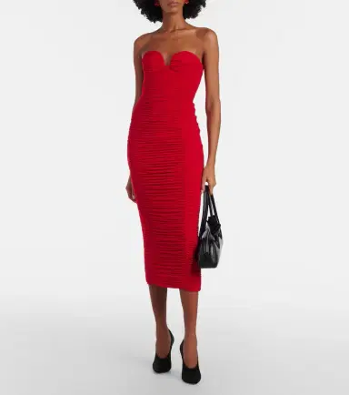Magda Butrym Sweetheart bustier dress | Thumbnail 3 Magda Butrym Sweetheart bustier dress | Thumbnail 3