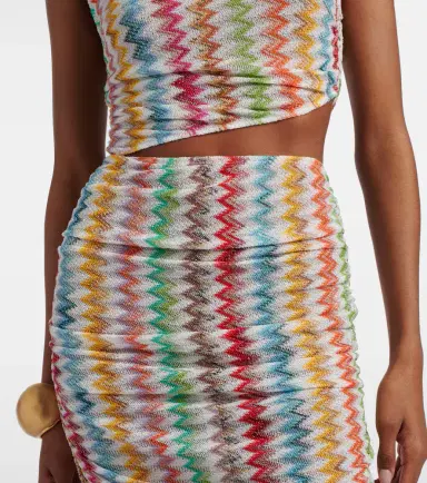Missoni Zigzag cutout lamé beach dress | Thumbnail 4 Missoni Zigzag cutout lamé beach dress | Thumbnail 4