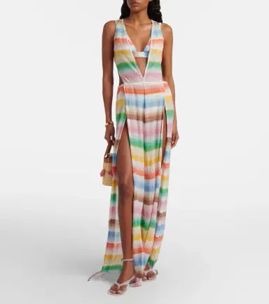 Missoni Zigzag open-back lamé jumpsuit | Thumbnail 2 Missoni Zigzag open-back lamé jumpsuit | Thumbnail 2