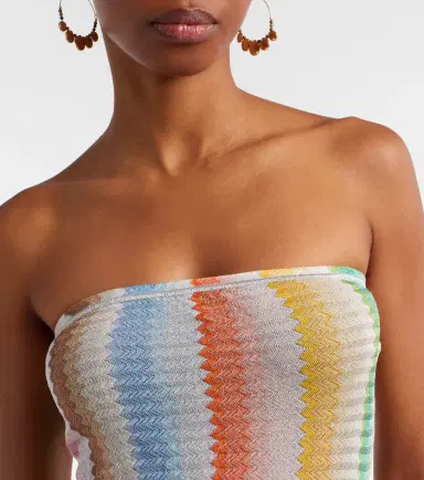 Missoni Zigzag lamé beach cover-up | Thumbnail 3 Missoni Zigzag lamé beach cover-up | Thumbnail 3