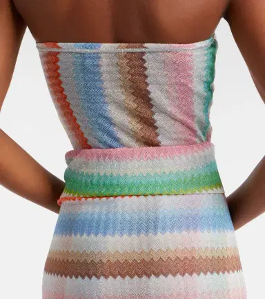 Missoni Zigzag lamé beach cover-up | Thumbnail 7 Missoni Zigzag lamé beach cover-up | Thumbnail 7