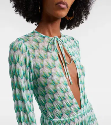 Missoni Open-knit cutout maxi dress | Thumbnail 3 Missoni Open-knit cutout maxi dress | Thumbnail 3
