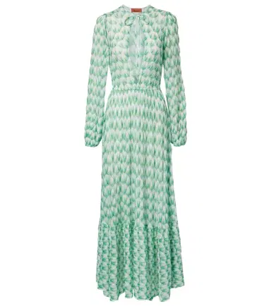 Missoni Open-knit cutout maxi dress | Thumbnail 1 Missoni Open-knit cutout maxi dress | Thumbnail 1