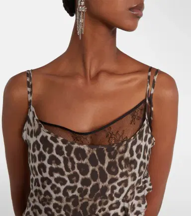 Jacques Wei Leopard-print ruffled silk camisole | Thumbnail 6 Jacques Wei Leopard-print ruffled silk camisole | Thumbnail 6