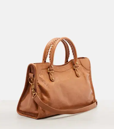 Balenciaga Le City Medium leather top-handle bag | Thumbnail 3 Balenciaga Le City Medium leather top-handle bag | Thumbnail 3