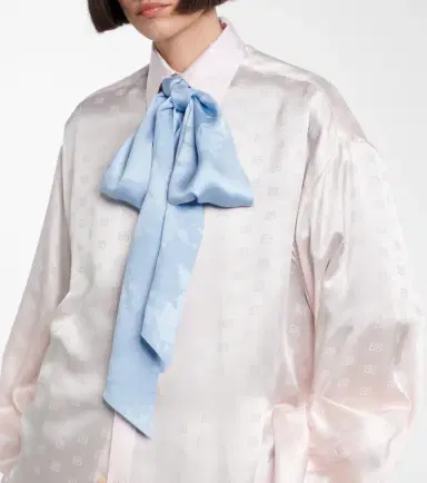 Balenciaga Silk scarf | Thumbnail 5 Balenciaga Silk scarf | Thumbnail 5