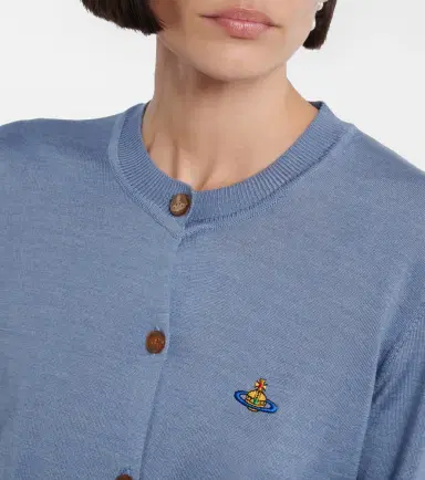 Vivienne Westwood Bea cropped wool and silk cardigan | Thumbnail 4 Vivienne Westwood Bea cropped wool and silk cardigan | Thumbnail 4