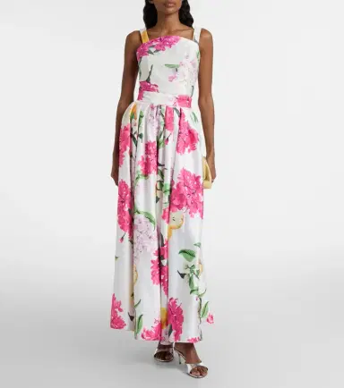 Leo Lin Isadora printed linem-blend top | Thumbnail 3 Leo Lin Isadora printed linem-blend top | Thumbnail 3