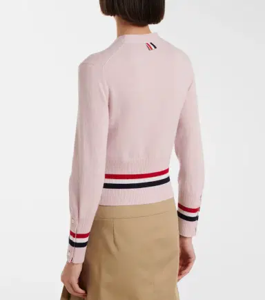 Thom Browne Cropped cashmere cardigan | Thumbnail 5 Thom Browne Cropped cashmere cardigan | Thumbnail 5