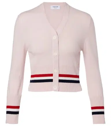 Thom Browne Cropped cashmere cardigan | Thumbnail 1 Thom Browne Cropped cashmere cardigan | Thumbnail 1