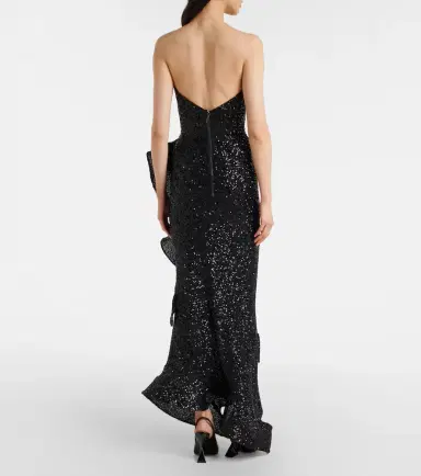 Maticevski Thistle Wave ruffled sequined gown | Thumbnail 2 Maticevski Thistle Wave ruffled sequined gown | Thumbnail 2