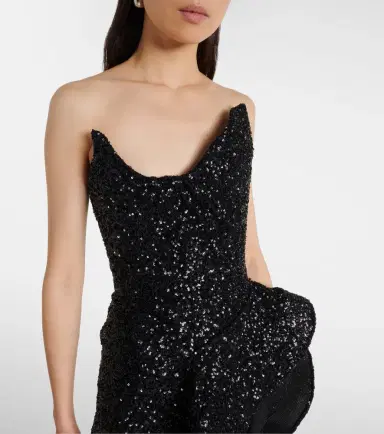 Maticevski Thistle Wave ruffled sequined gown | Thumbnail 5 Maticevski Thistle Wave ruffled sequined gown | Thumbnail 5