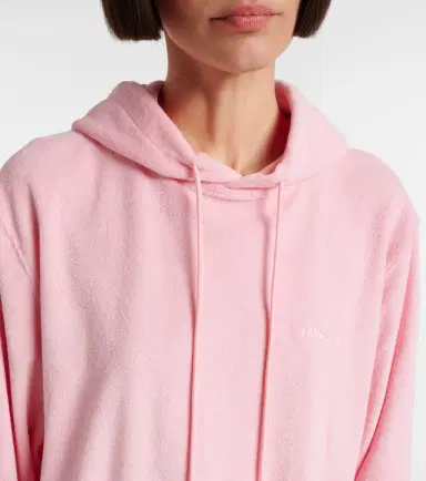 Hunza G Logo cotton terry hoodie | Thumbnail 3 Hunza G Logo cotton terry hoodie | Thumbnail 3