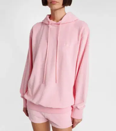 Hunza G Logo cotton terry hoodie | Thumbnail 6 Hunza G Logo cotton terry hoodie | Thumbnail 6