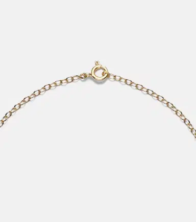 Yvonne Léon Yvonne Léon Broche Mimosa 9kt and 18kt gold pendant necklace with gemstones | Thumbnail 3 Yvonne Léon Yvonne Léon Broche Mimosa 9kt and 18kt gold pendant necklace with gemstones | Thumbnail 3