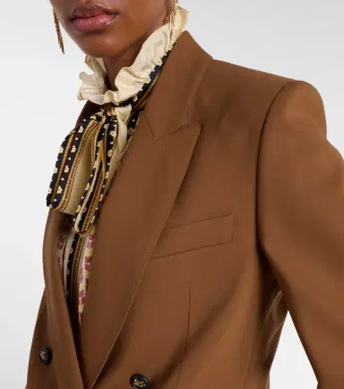 Etro Double-breasted wool-blend blazer | Thumbnail 6 Etro Double-breasted wool-blend blazer | Thumbnail 6