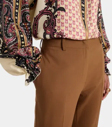 Etro Wool-blend bootcut pants | Thumbnail 3 Etro Wool-blend bootcut pants | Thumbnail 3