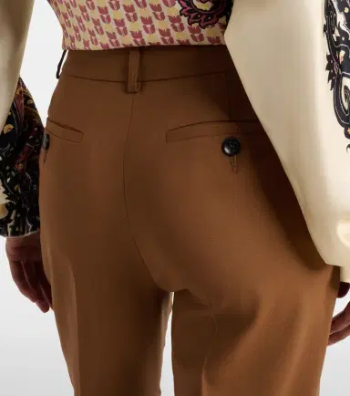 Etro Wool-blend bootcut pants | Thumbnail 4 Etro Wool-blend bootcut pants | Thumbnail 4