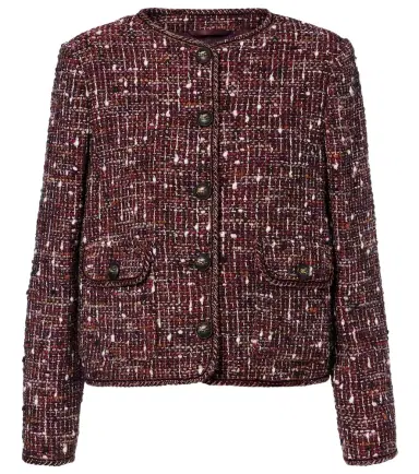 Etro Cropped cotton-blend bouclé jacket | Thumbnail 1 Etro Cropped cotton-blend bouclé jacket | Thumbnail 1