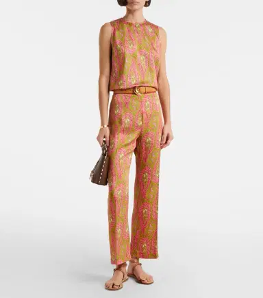 Etro Paisley bootcut pants | Thumbnail 4 Etro Paisley bootcut pants | Thumbnail 4
