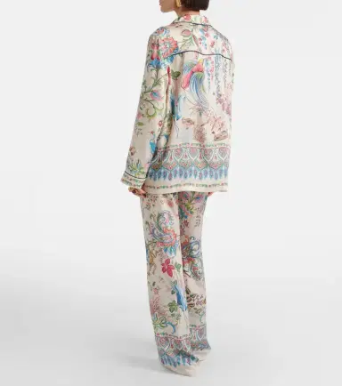 Etro Floral wide-leg pants | Thumbnail 4 Etro Floral wide-leg pants | Thumbnail 4