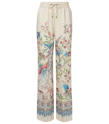 Etro Floral wide-leg pants | Thumbnail 1 Etro Floral wide-leg pants | Thumbnail 1