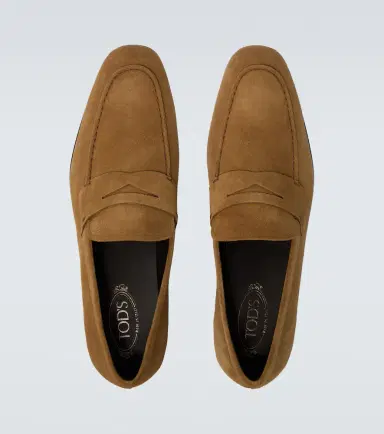 Tod's Suede penny loafers | Thumbnail 3 Tod's Suede penny loafers | Thumbnail 3