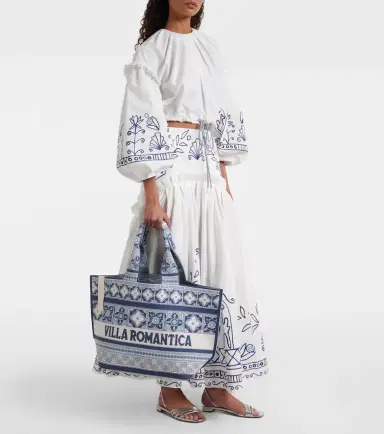 Alemais Alémais Villa Romantica Maxi jacquard tote bag | Thumbnail 5 Alemais Alémais Villa Romantica Maxi jacquard tote bag | Thumbnail 5