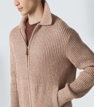 Tod's Cotton mouliné zip-up cardigan | Thumbnail 3 Tod's Cotton mouliné zip-up cardigan | Thumbnail 3