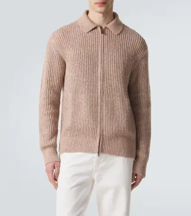 Tod's Cotton mouliné zip-up cardigan | Thumbnail 4 Tod's Cotton mouliné zip-up cardigan | Thumbnail 4
