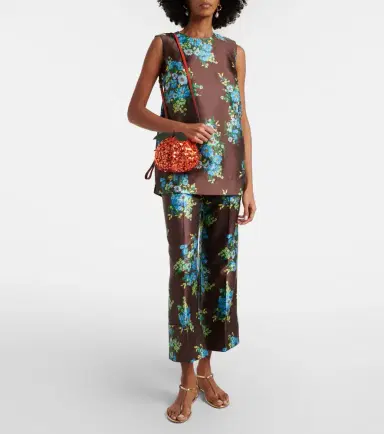 ALÉMAIS Alémais Orange Mini sequined crossbody bag | Thumbnail 4 ALÉMAIS Alémais Orange Mini sequined crossbody bag | Thumbnail 4