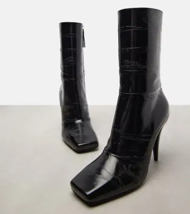 Givenchy Sliced Square 95 leather ankle boots | Thumbnail 3 Givenchy Sliced Square 95 leather ankle boots | Thumbnail 3