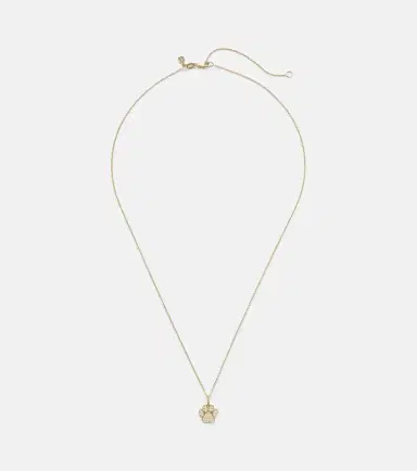 Sydney Evan 14kt gold charm necklace with diamonds | Thumbnail 1 Sydney Evan 14kt gold charm necklace with diamonds | Thumbnail 1