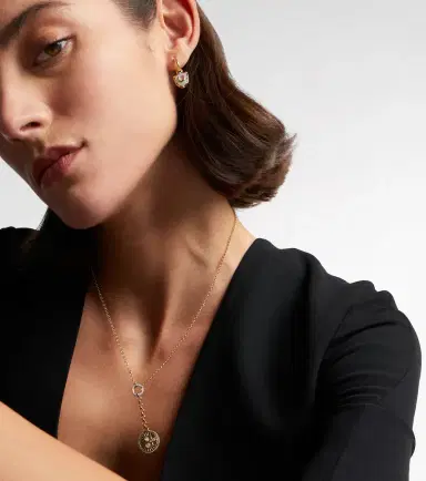 FoundRae Karma 18kt gold pendant necklace with diamonds | Thumbnail 2 FoundRae Karma 18kt gold pendant necklace with diamonds | Thumbnail 2