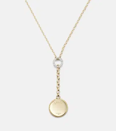FoundRae Karma 18kt gold pendant necklace with diamonds | Thumbnail 5 FoundRae Karma 18kt gold pendant necklace with diamonds | Thumbnail 5