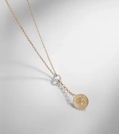 FoundRae Karma 18kt gold pendant necklace with diamonds | Thumbnail 7 FoundRae Karma 18kt gold pendant necklace with diamonds | Thumbnail 7