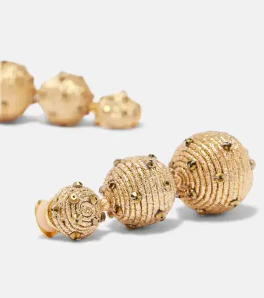 Oscar de la Renta Embellished drop earrings | Thumbnail 2 Oscar de la Renta Embellished drop earrings | Thumbnail 2